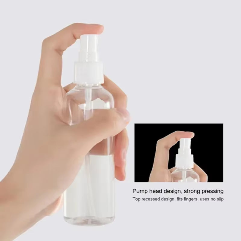 3Pcs 30Ml/50Ml/100Ml Portable Clear Plastic Spray Bottle Handheld Plant Sprinkler Garden Supplies Watering Sprayer