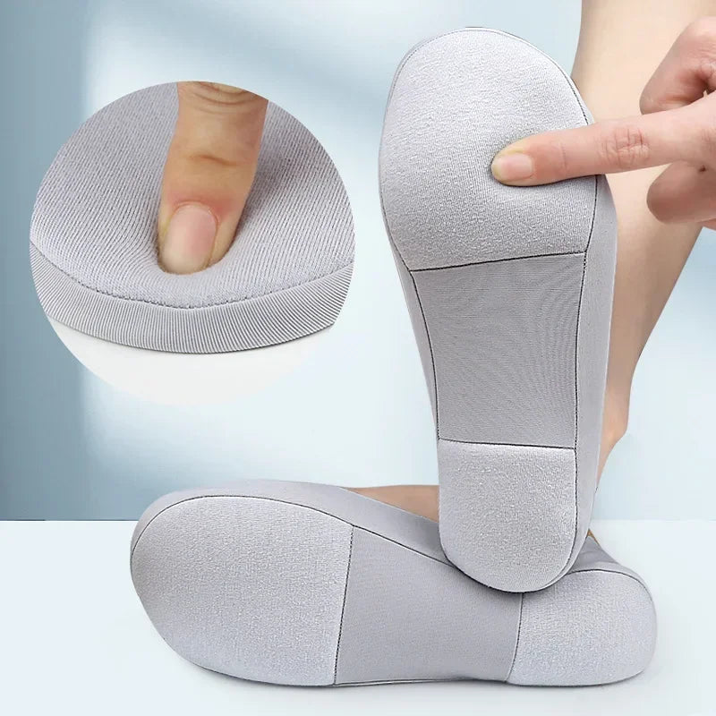 Insoles for Feet Shock Women Boat Sock Plantar Fasciitis Shoes Absorbing Shoe Sole Invisible Non Slip Shoe Pads
