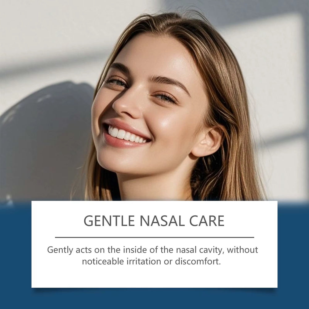 Gentle Nose Care Cleansing Spray Daily Nourishment & Cleansing，Non-Irritating Soothing Nasal Discomfort Fast-Acting Relief Spray