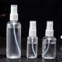 3Pcs 30Ml/50Ml/100Ml Portable Clear Plastic Spray Bottle Handheld Plant Sprinkler Garden Supplies Watering Sprayer