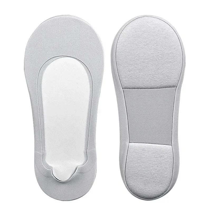 Insoles for Feet Shock Women Boat Sock Plantar Fasciitis Shoes Absorbing Shoe Sole Invisible Non Slip Shoe Pads