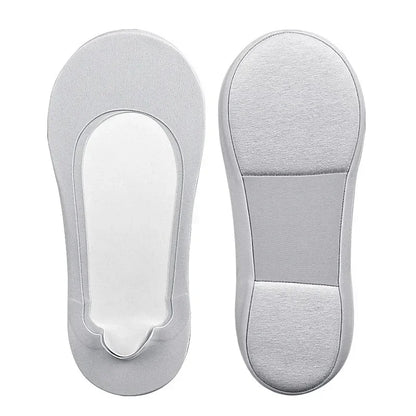 Insoles for Feet Shock Women Boat Sock Plantar Fasciitis Shoes Absorbing Shoe Sole Invisible Non Slip Shoe Pads