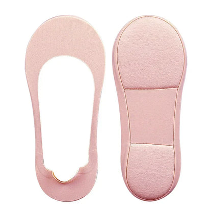 Insoles for Feet Shock Women Boat Sock Plantar Fasciitis Shoes Absorbing Shoe Sole Invisible Non Slip Shoe Pads