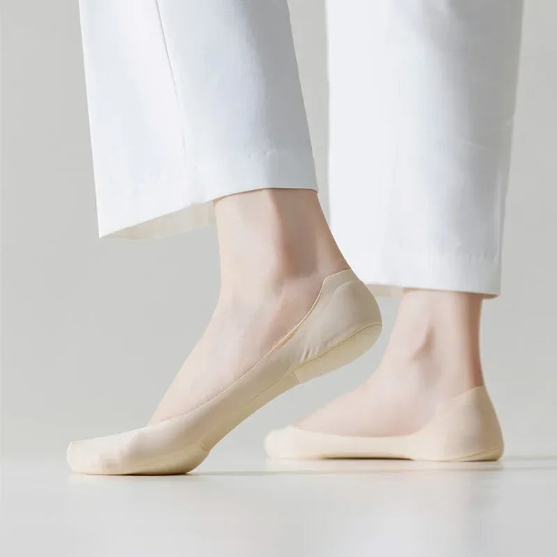 Insoles for Feet Shock Women Boat Sock Plantar Fasciitis Shoes Absorbing Shoe Sole Invisible Non Slip Shoe Pads